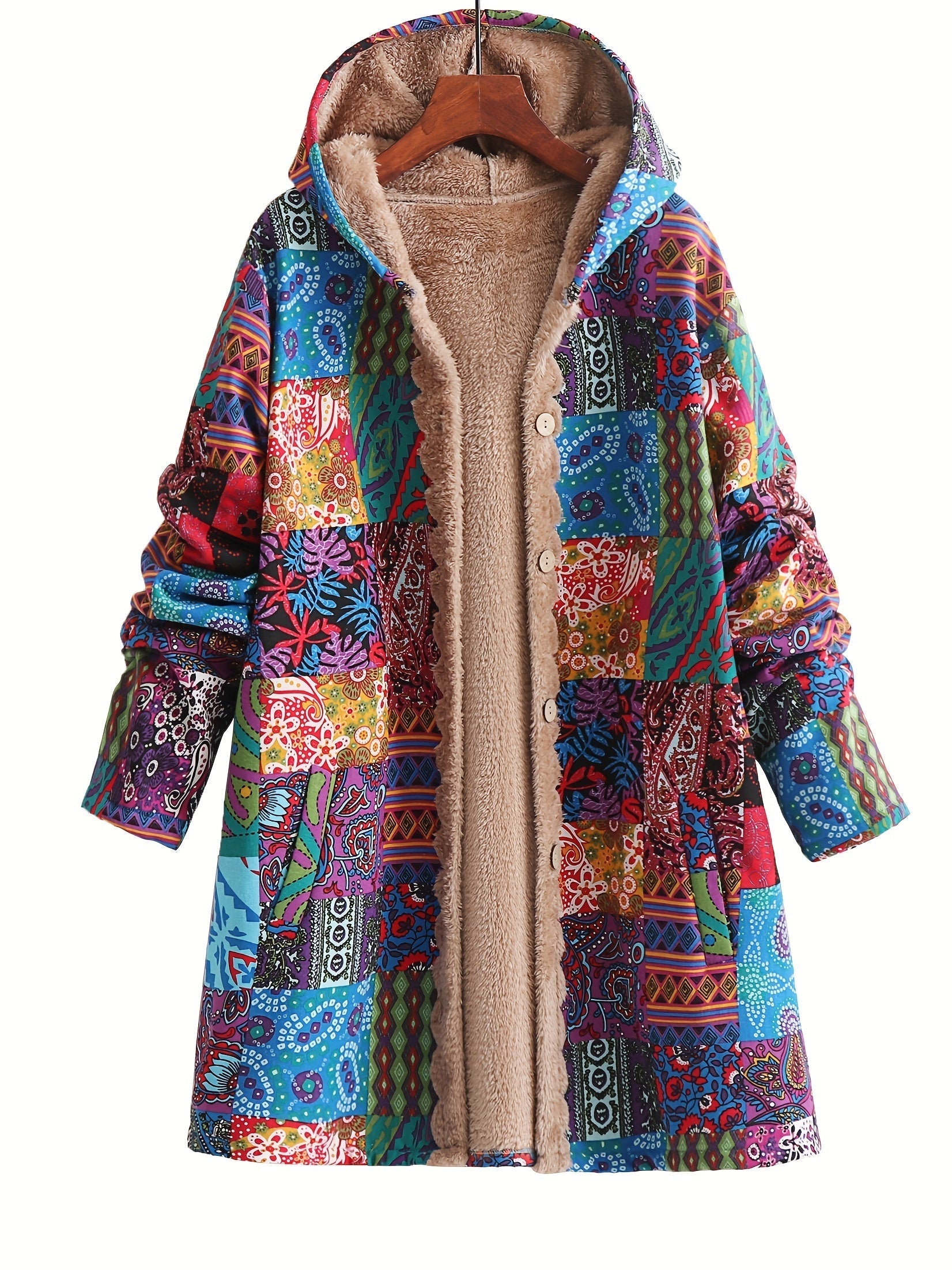 LYDIA | CAPPOTTO PATCHWORK BOHO