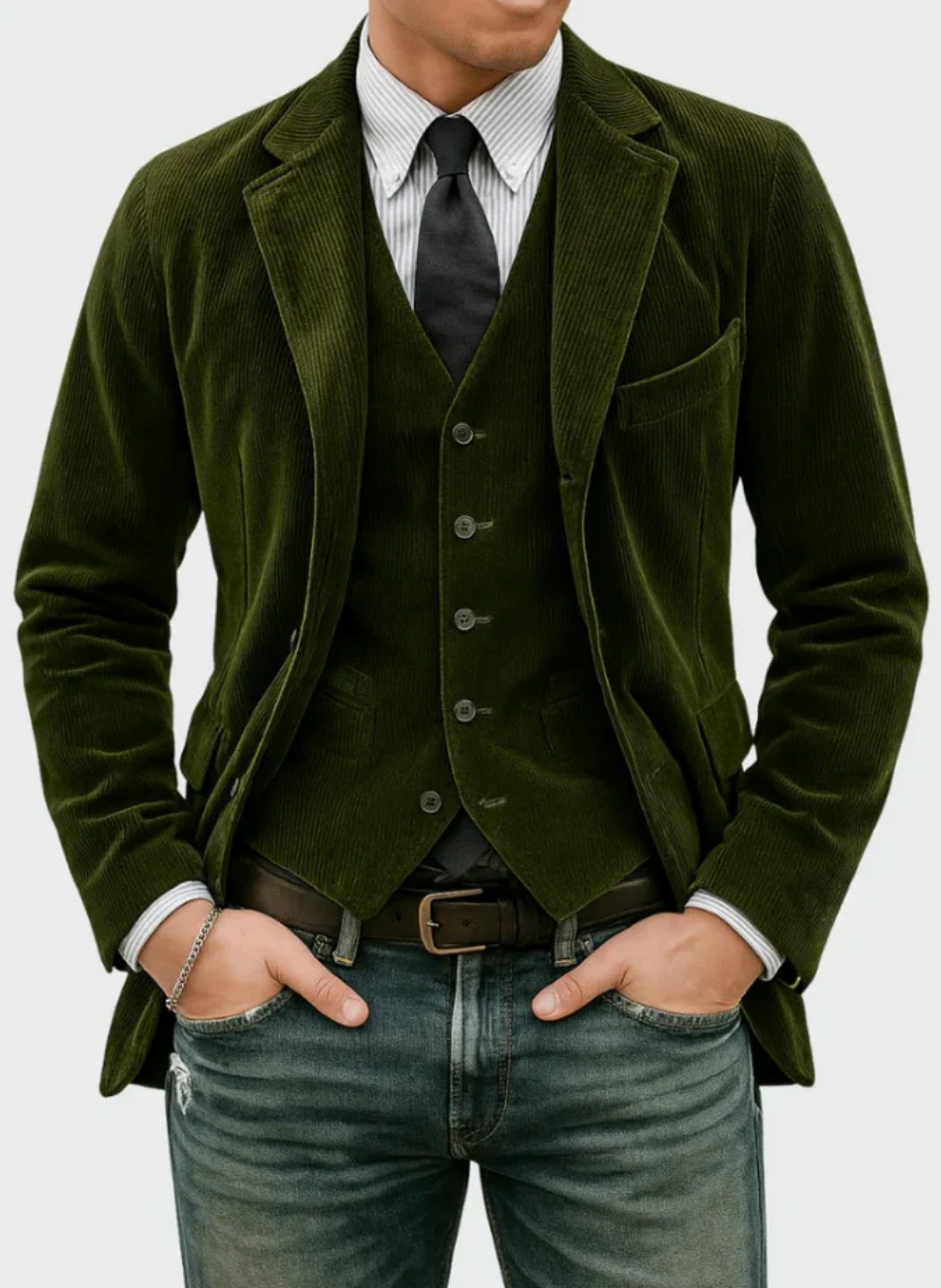 Tommy™ | Completo 2 pezzi: Blazer e Gilet