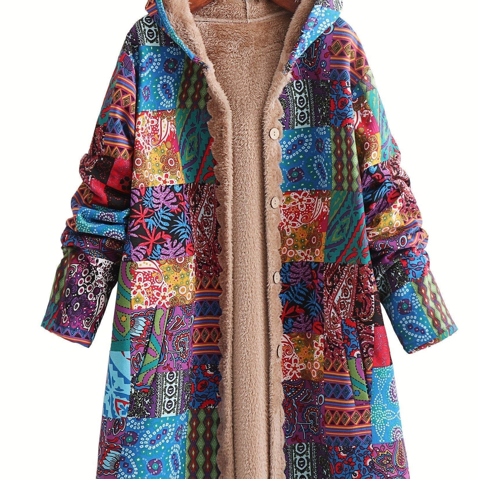 LYDIA | CAPPOTTO PATCHWORK BOHO