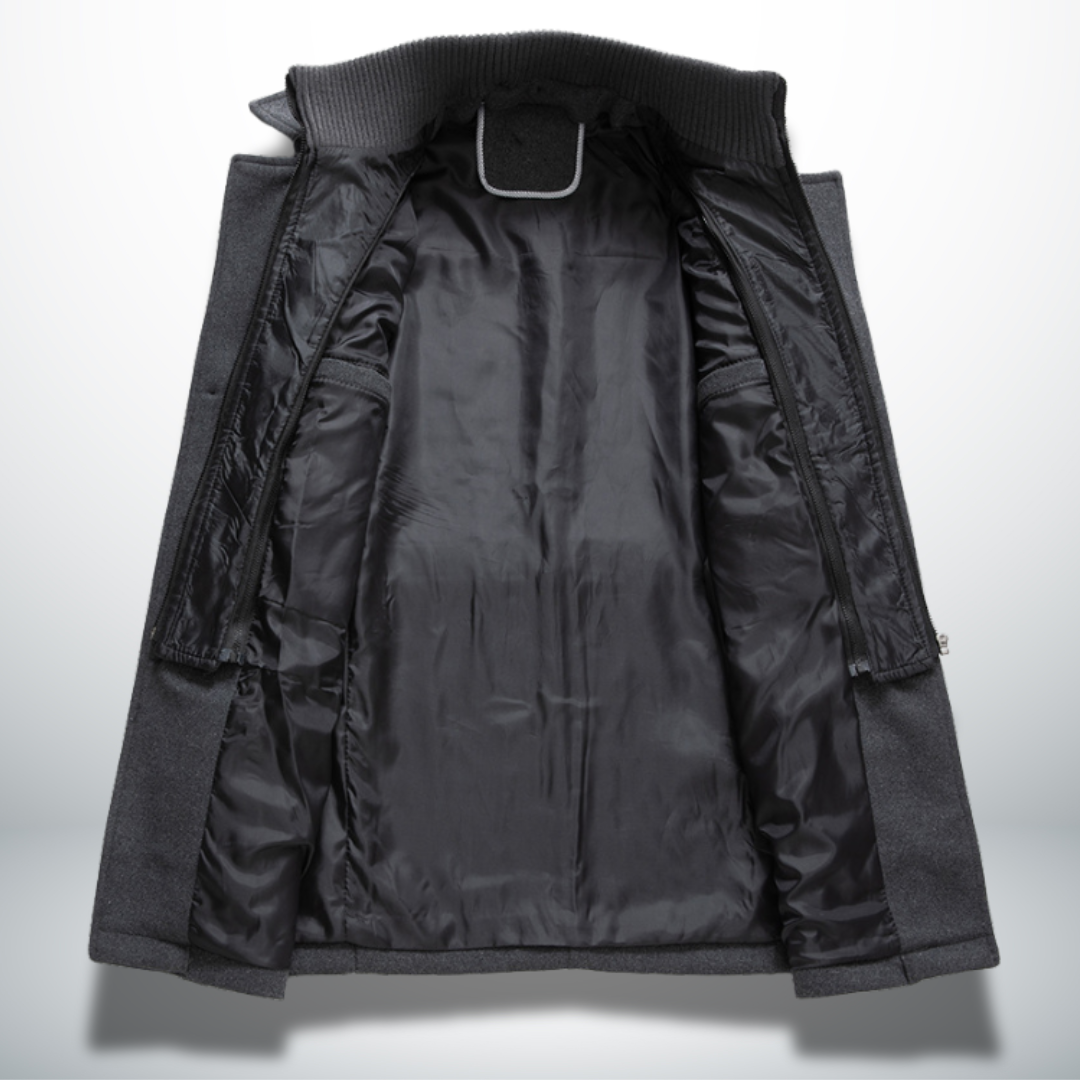 Angelo | Cappotto caldo ed elegante per uomini