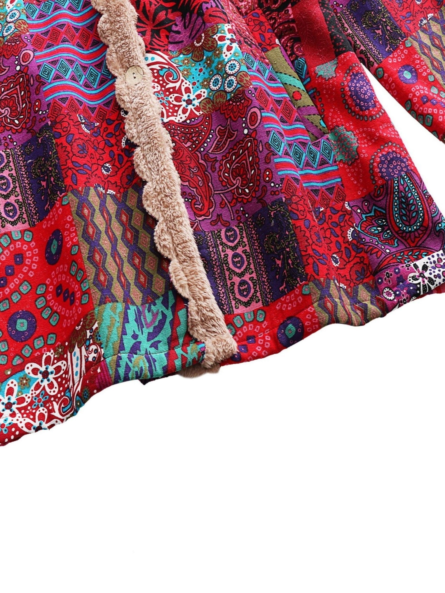LYDIA | CAPPOTTO PATCHWORK BOHO