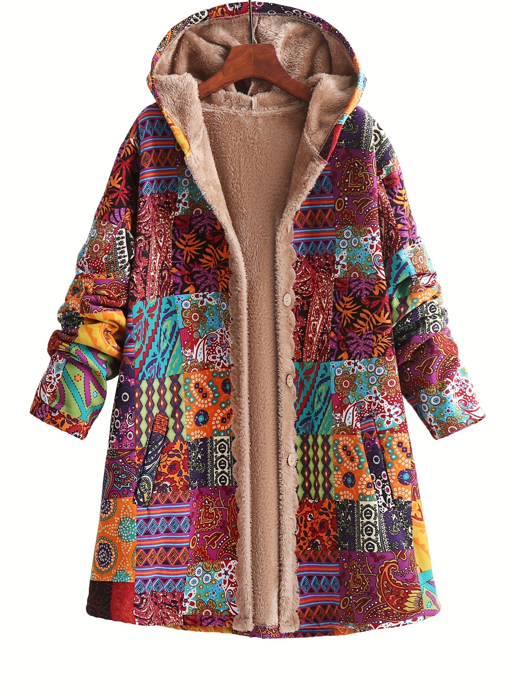 LYDIA | CAPPOTTO PATCHWORK BOHO