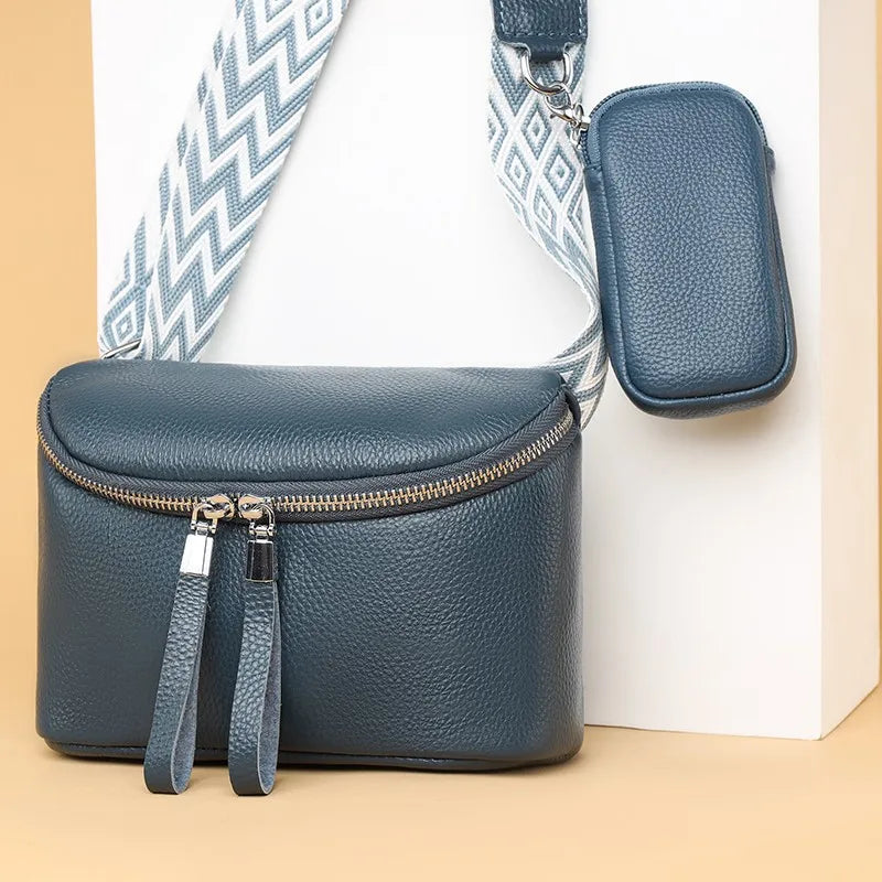 Nina | Borsa a Spalla in Pelle Raffinata