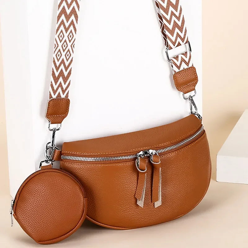 Hayley | Borsa a Spalla in Pelle Raffinata
