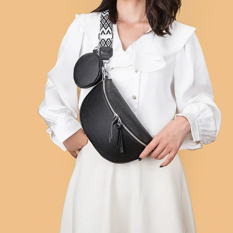 Hayley | Borsa a Spalla in Pelle Raffinata