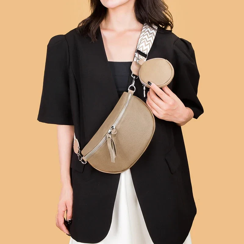 Hayley | Borsa a Spalla in Pelle Raffinata