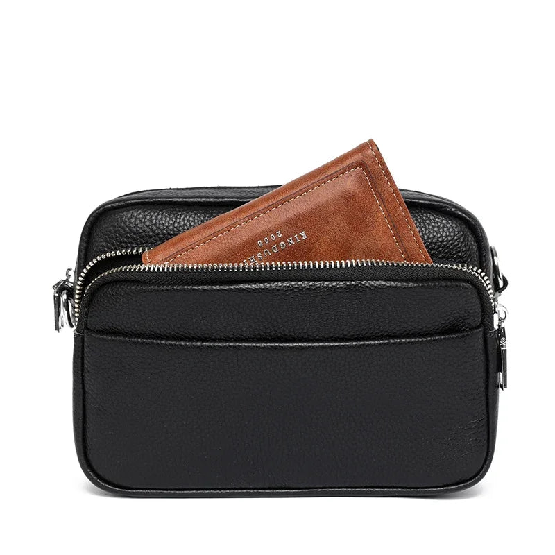 Talia | Borsa a Spalla in Pelle Raffinata