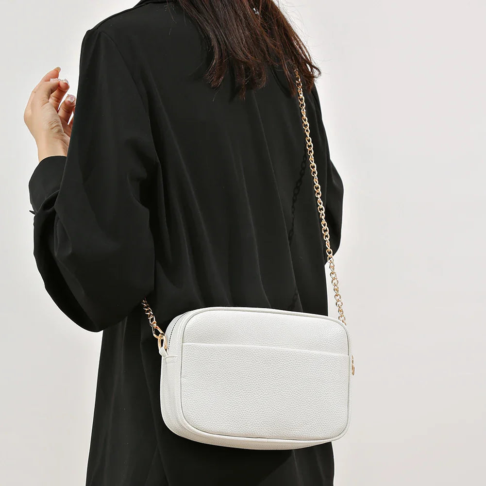 Zara | Borsa a Spalla in Pelle Raffinata
