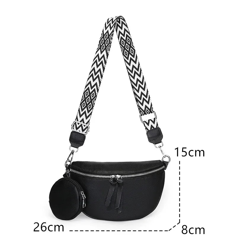 Hayley | Borsa a Spalla in Pelle Raffinata
