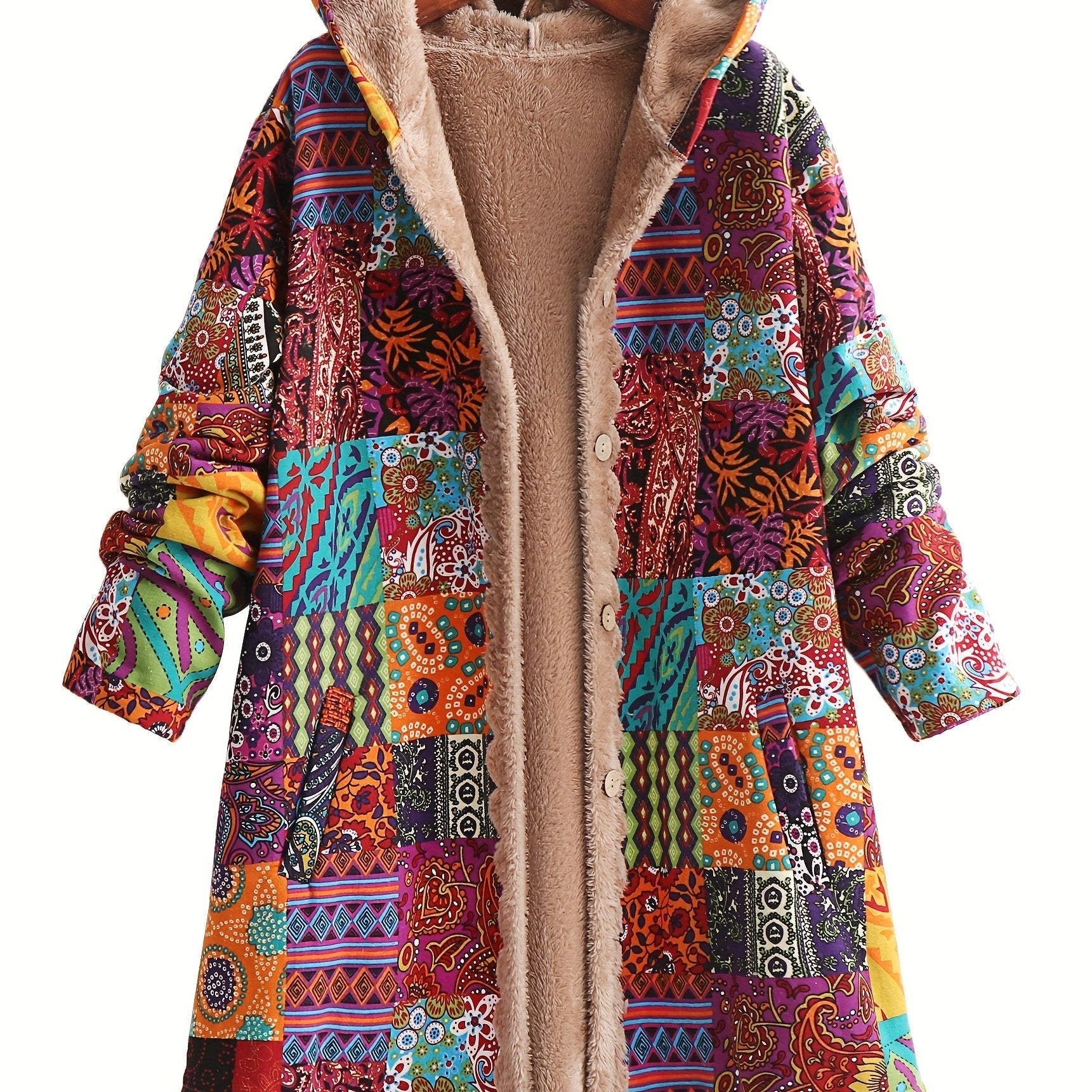 LYDIA | CAPPOTTO PATCHWORK BOHO