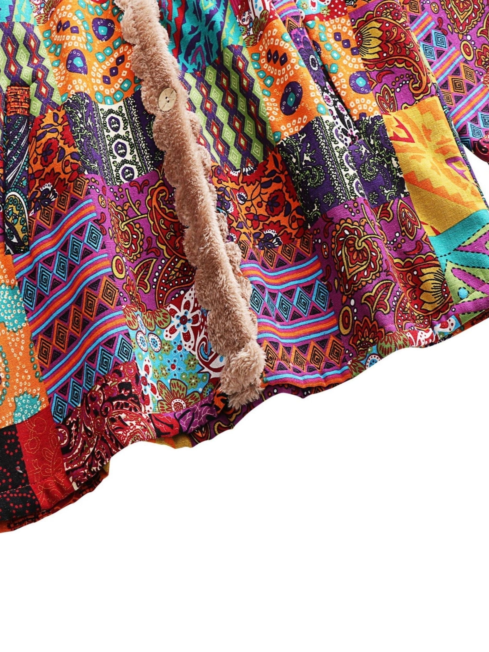 LYDIA | CAPPOTTO PATCHWORK BOHO