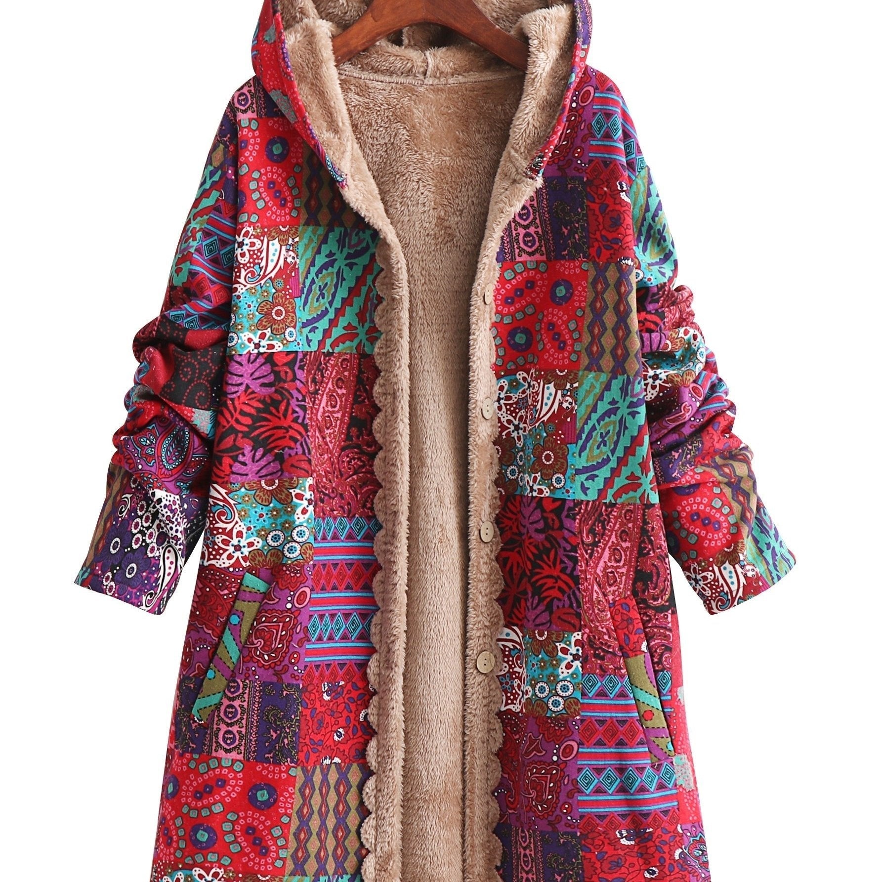 LYDIA | CAPPOTTO PATCHWORK BOHO