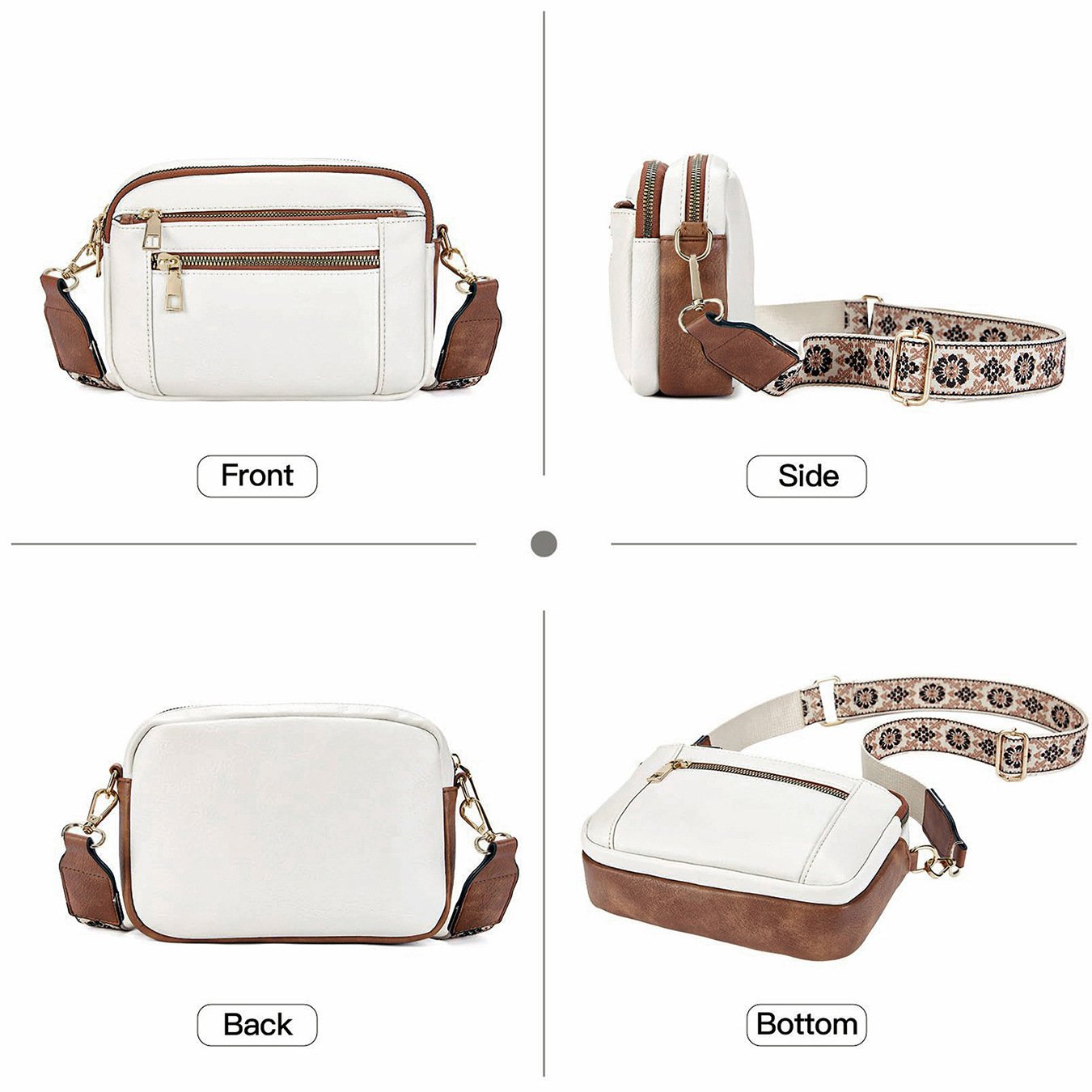 Camilla | Borsa a Spalla in Pelle Raffinata