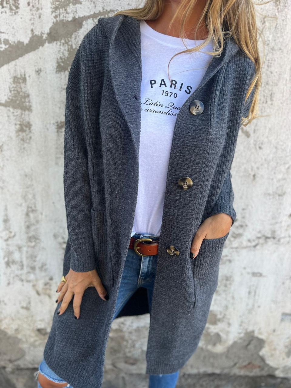 VIOLA | CARDIGAN LUNGO