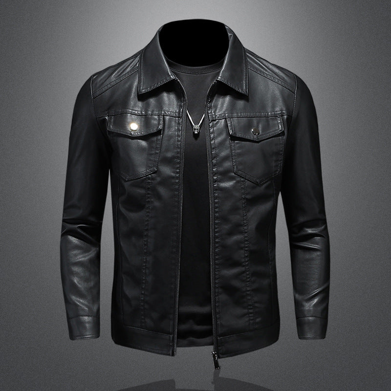 Laurence | Giacca di pelle casual