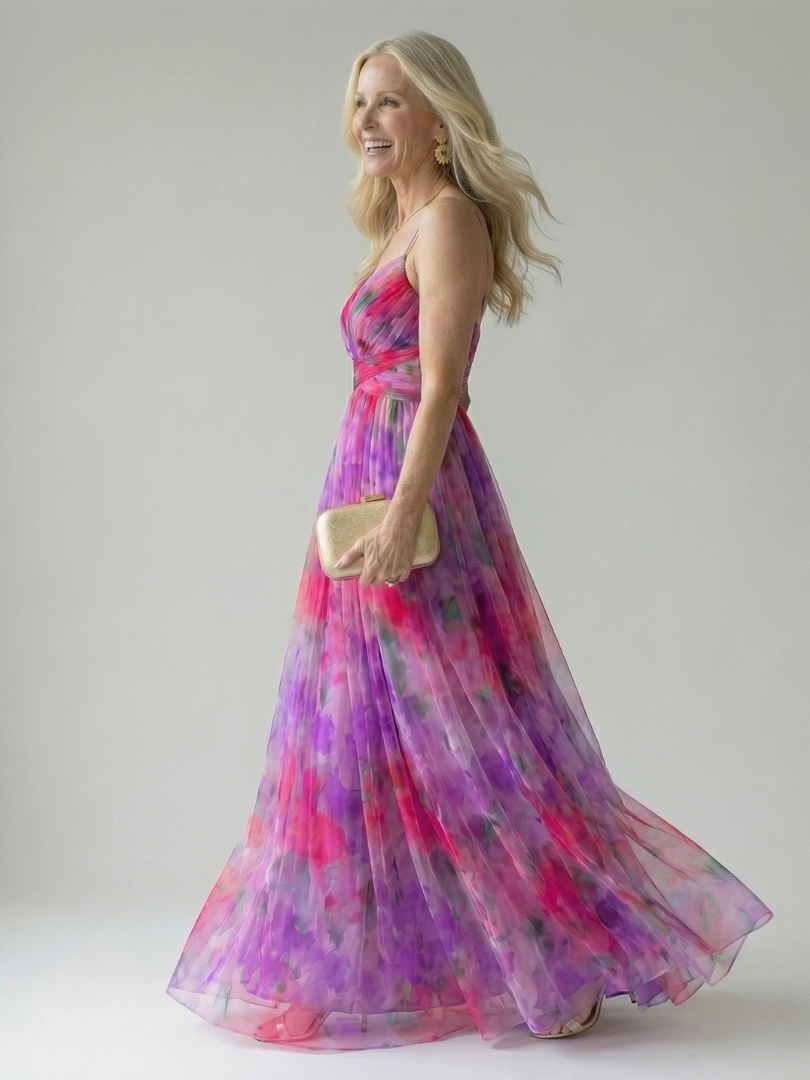 Isel | Maxi Dress Morbido a Fascia