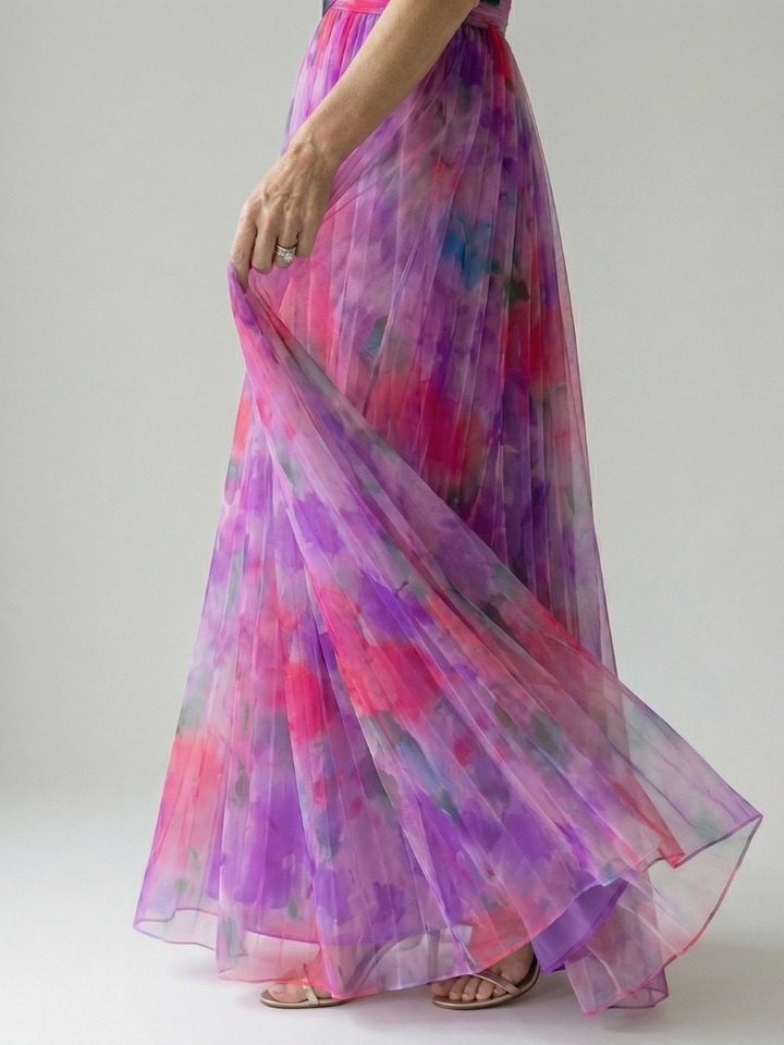 Isel | Maxi Dress Morbido a Fascia
