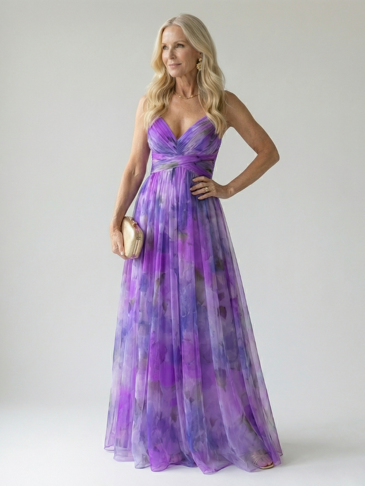 Isel | Maxi Dress Morbido a Fascia