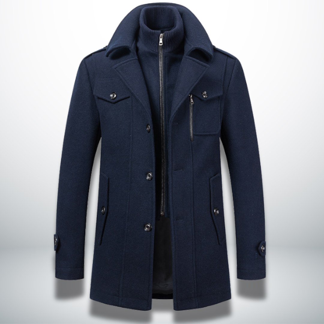 Angelo | Cappotto caldo ed elegante per uomini