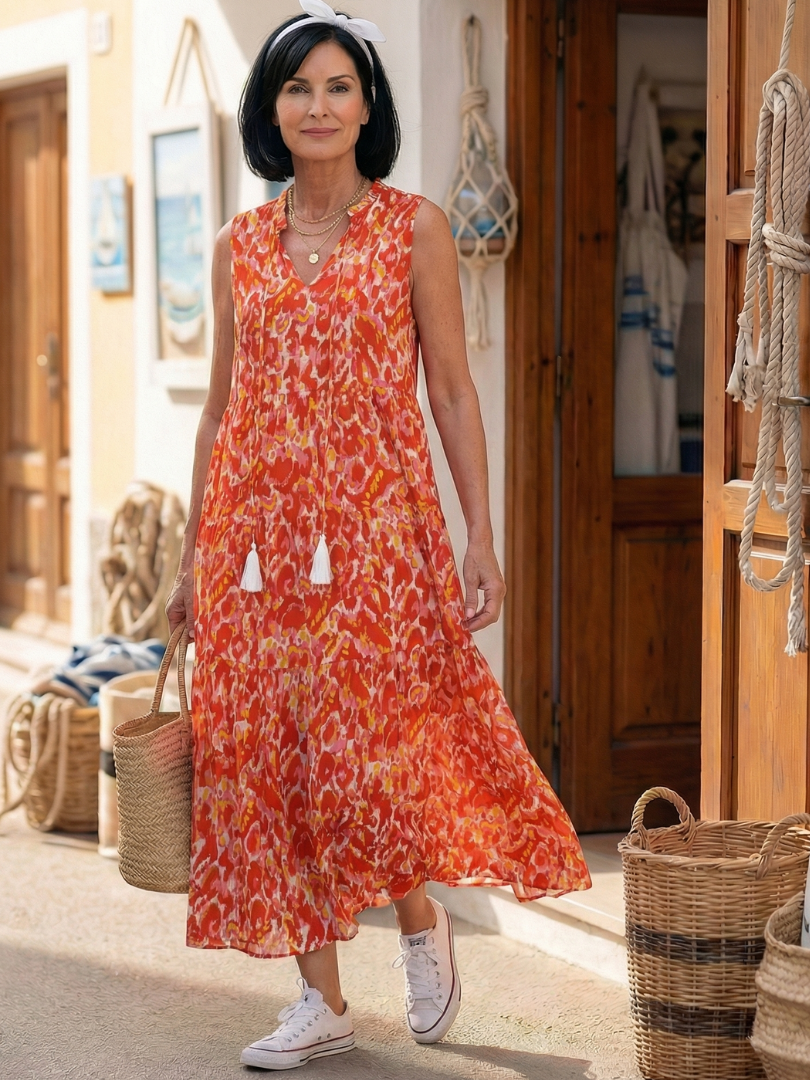 Taryn | Vestito Brezza dell'Isola