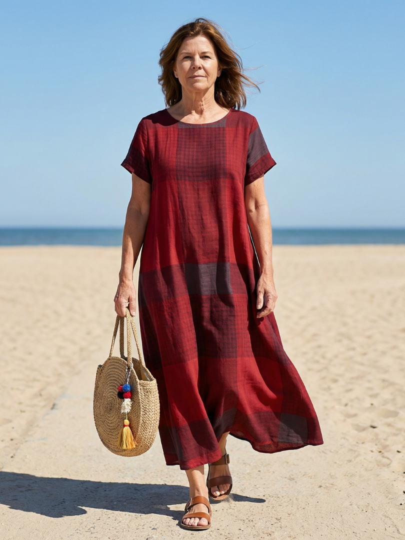 Alaia | Abito Midi dalla Linea Rilassata