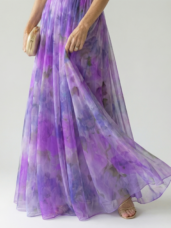 Isel | Maxi Dress Morbido a Fascia
