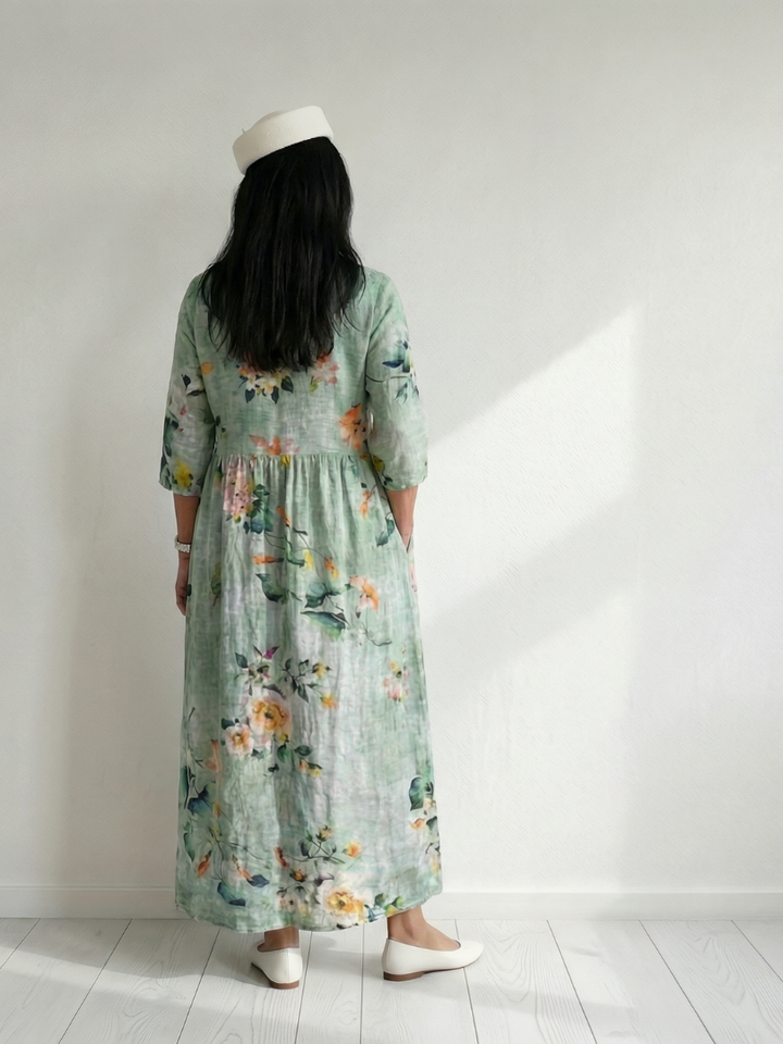 Reid | Vestito Midi a Morbida Vestibilità