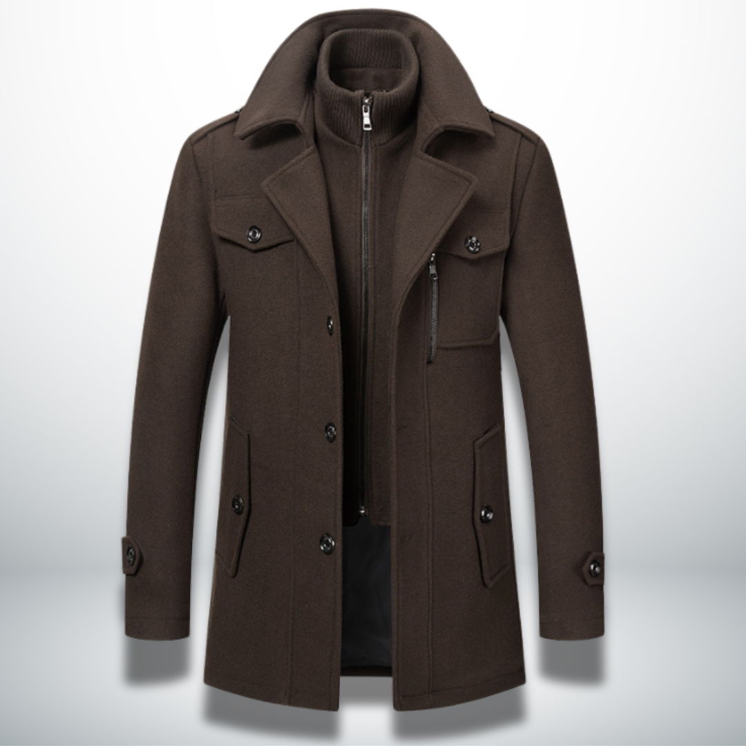 Angelo | Cappotto caldo ed elegante per uomini