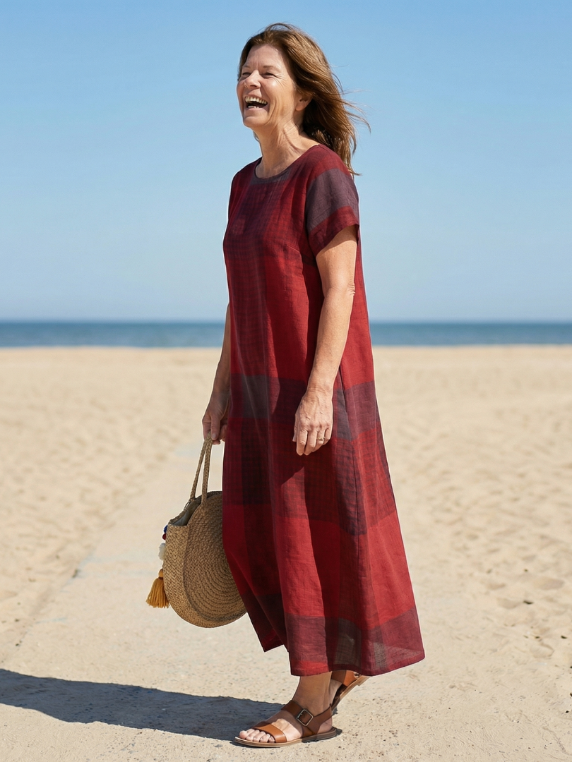Alaia | Abito Midi dalla Linea Rilassata