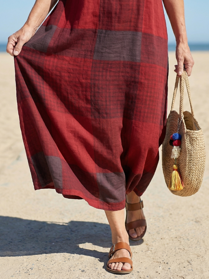 Alaia | Abito Midi dalla Linea Rilassata