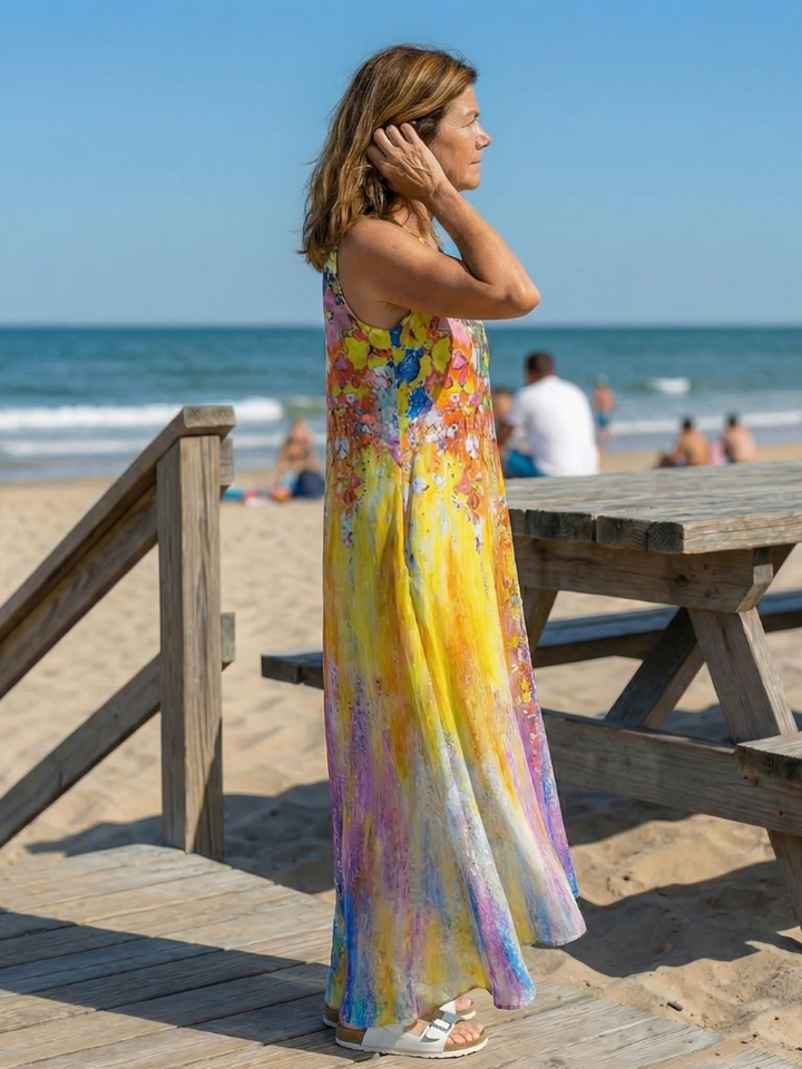 Alina | Abito Maxi All'Aperto