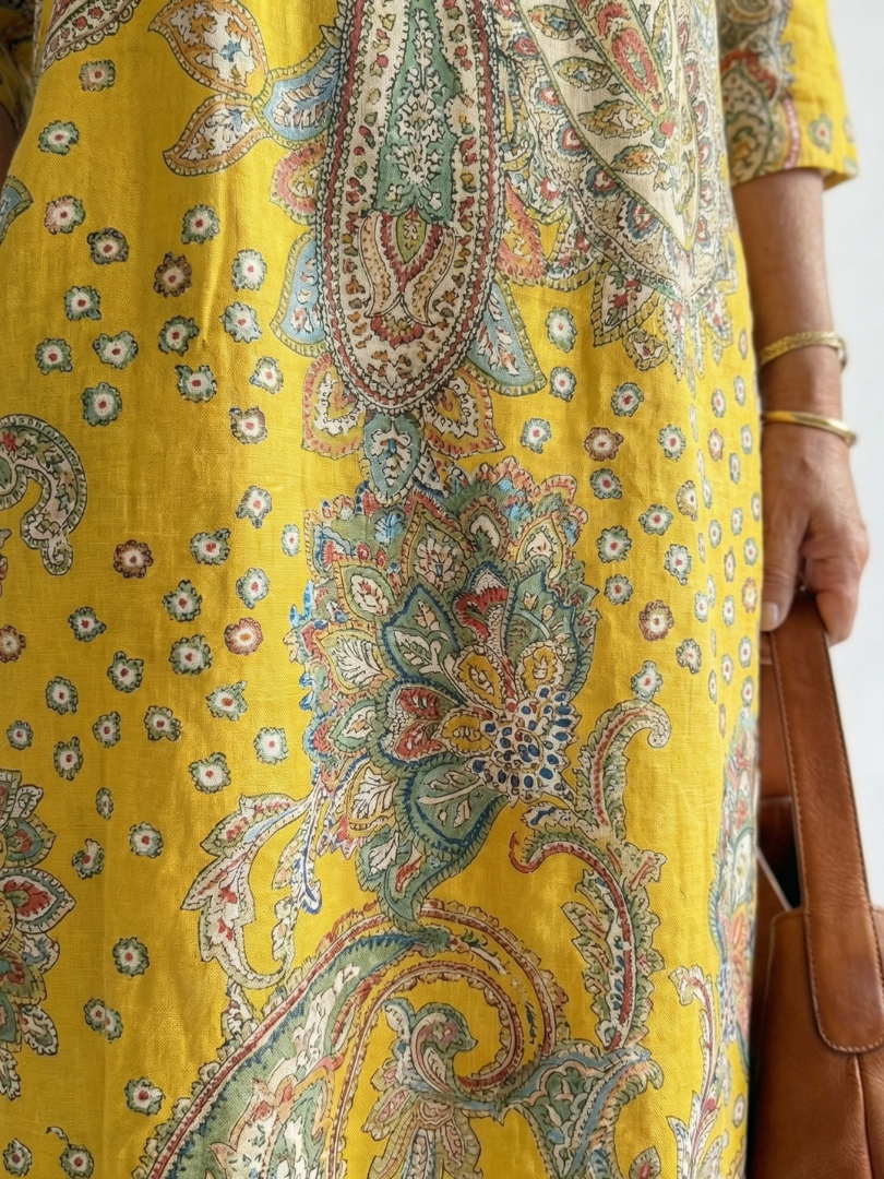 Rowan | Abito Midi Paisley Morbido