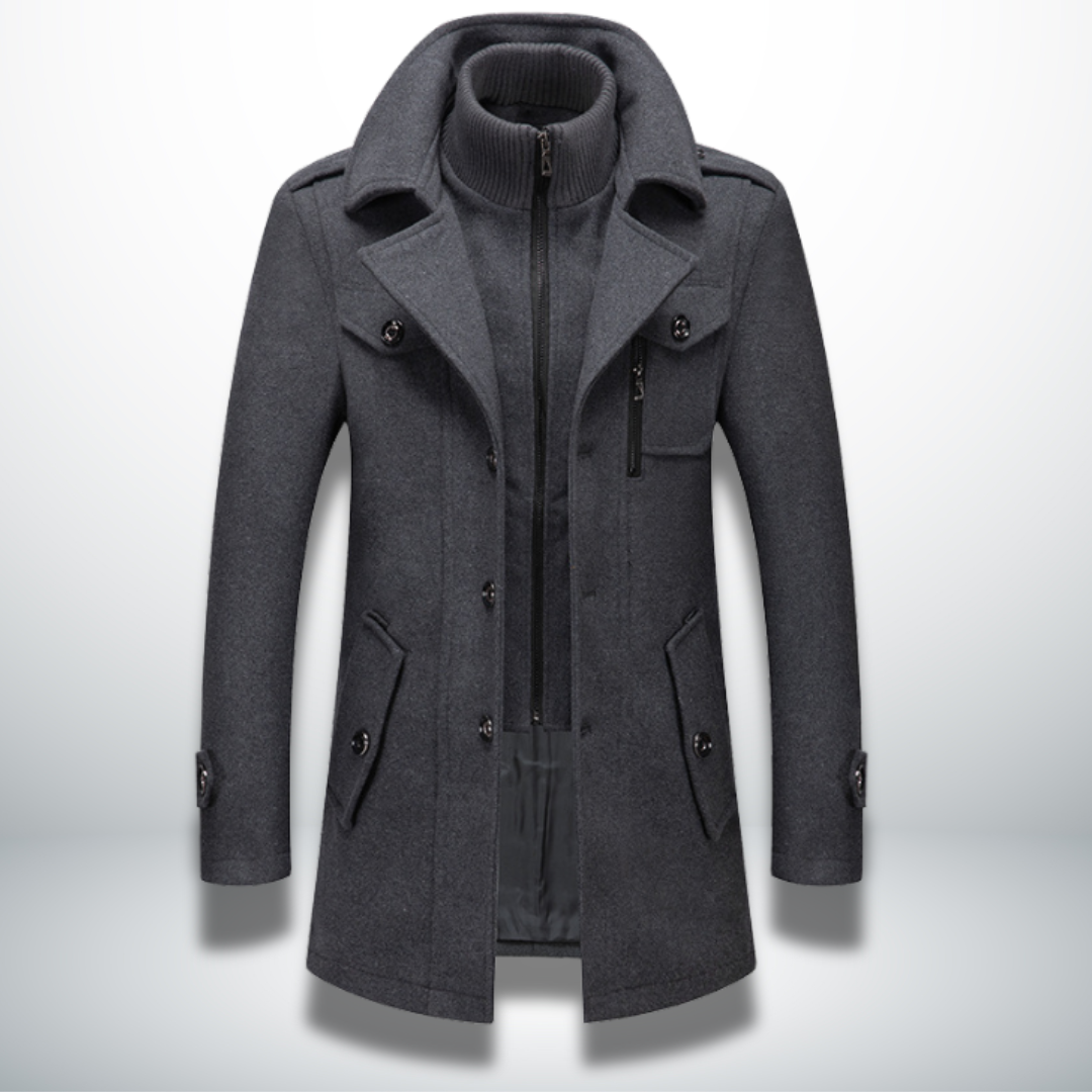 Angelo | Cappotto caldo ed elegante per uomini
