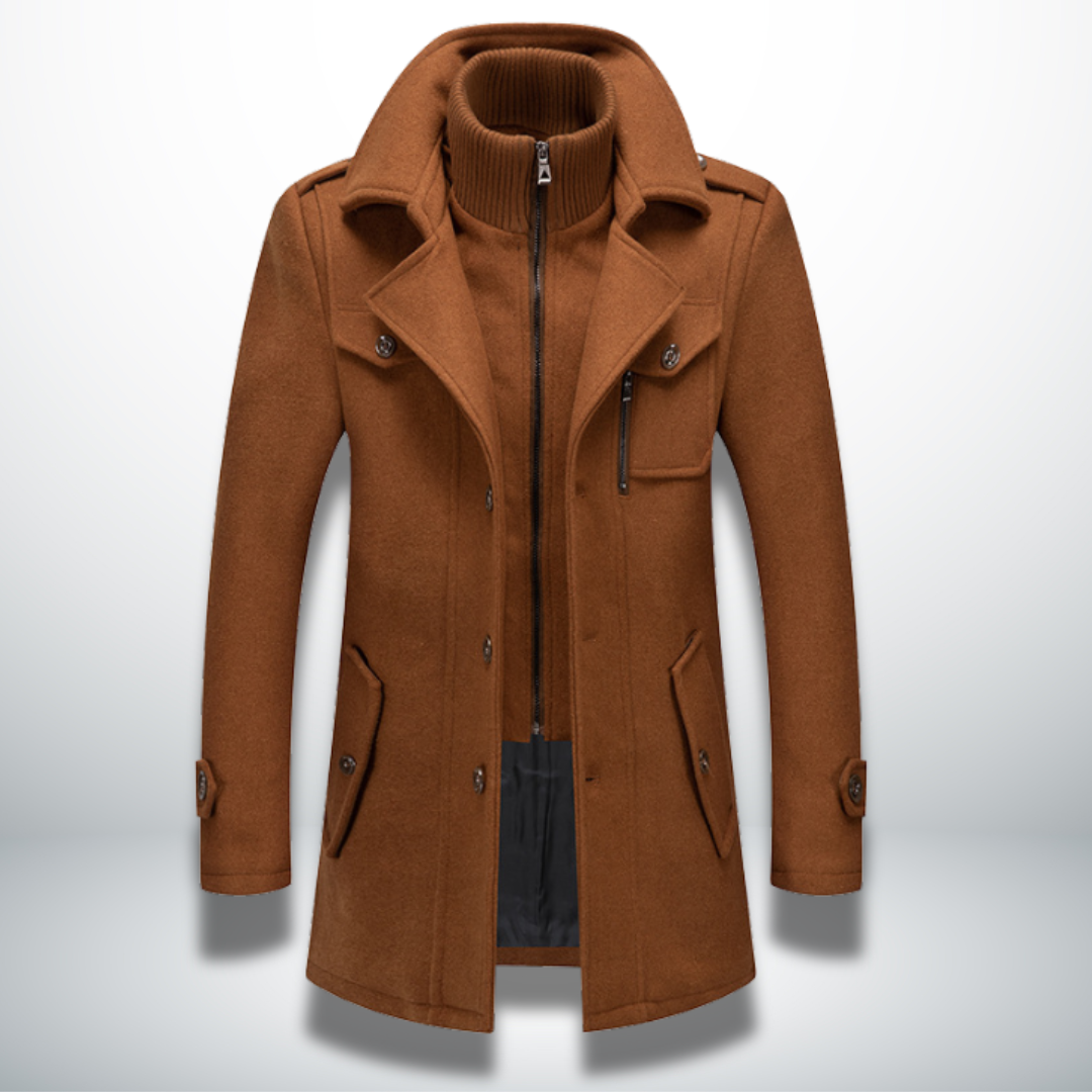 Angelo | Cappotto caldo ed elegante per uomini