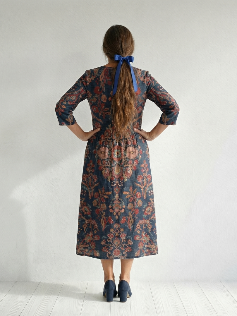 Ivy | Abito Midi dalla Forma Morbida