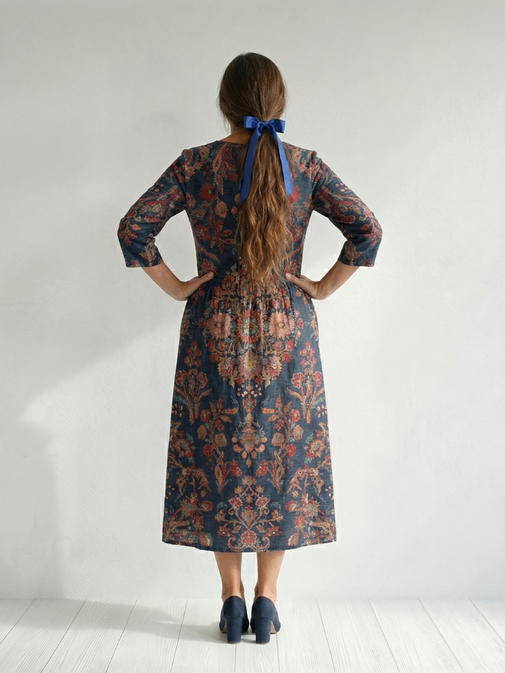 Ivy | Abito Midi dalla Forma Morbida