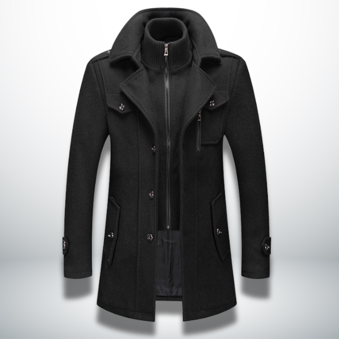 Angelo | Cappotto caldo ed elegante per uomini