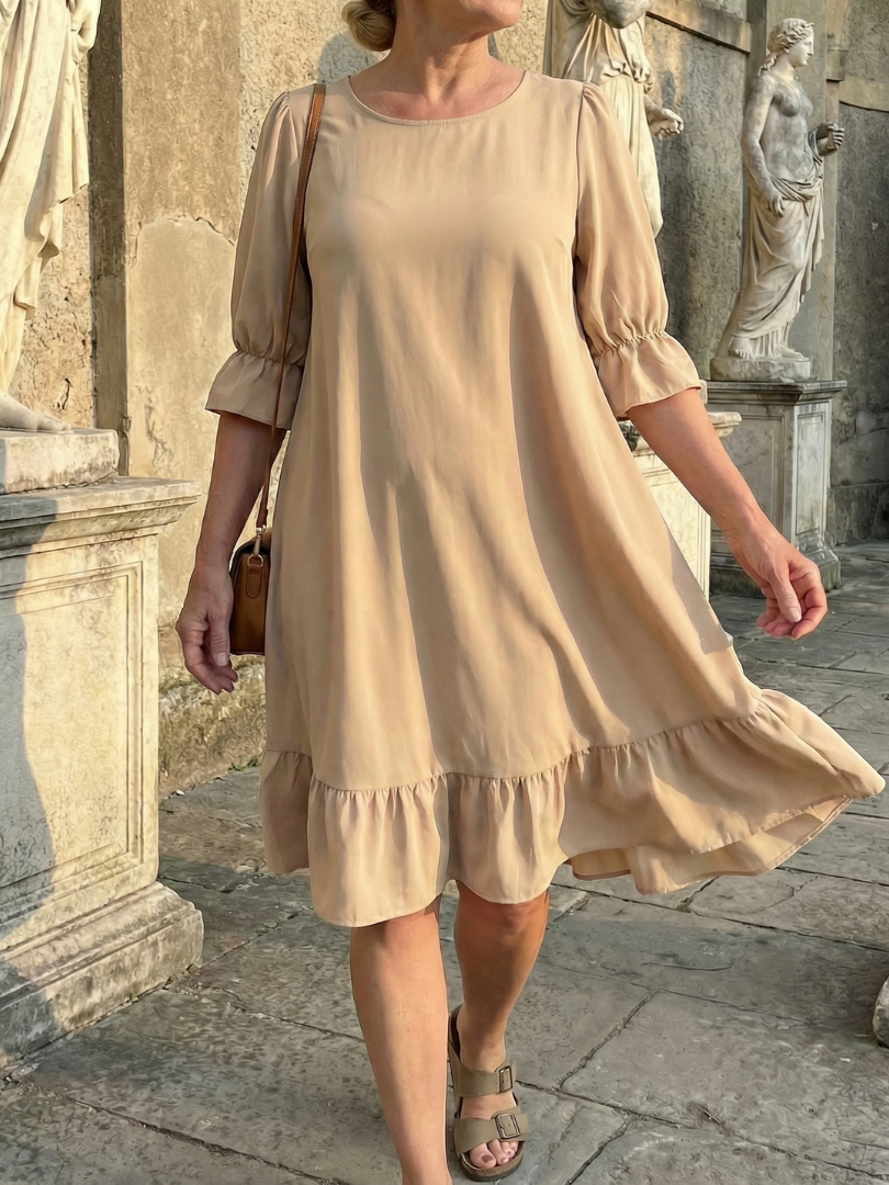 Daven | Abito Giornaliero con Balze