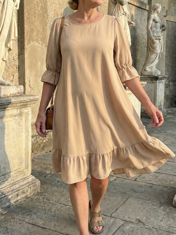 Daven | Abito Giornaliero con Balze