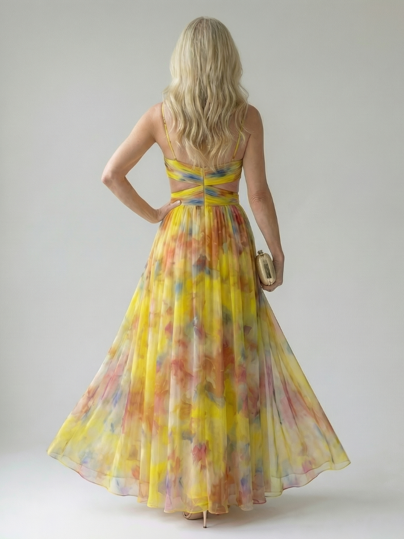 Isel | Maxi Dress Morbido a Fascia
