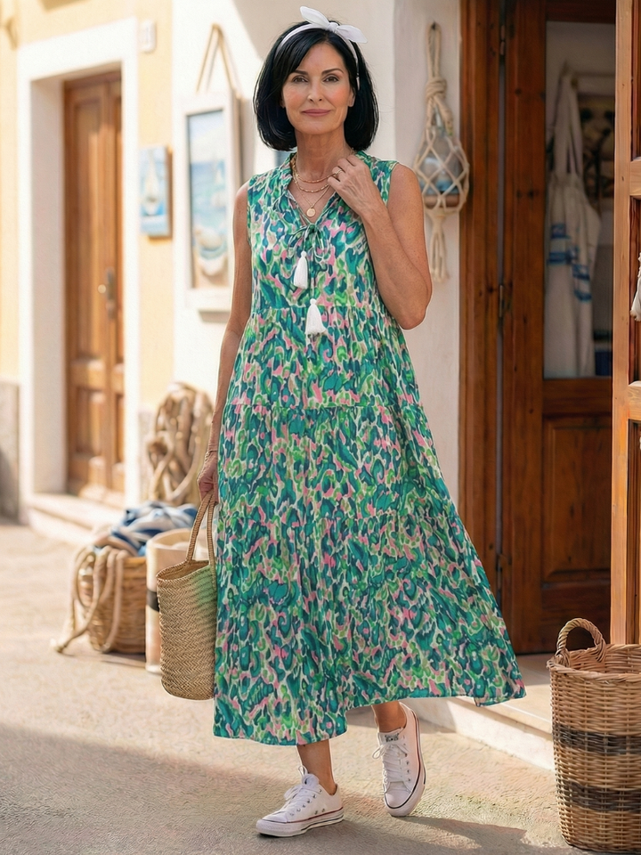 Taryn | Vestito Brezza dell'Isola