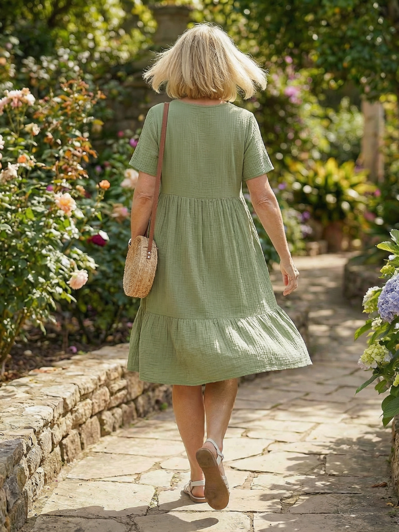 Delphinia | Abito in Tessuto Comodo