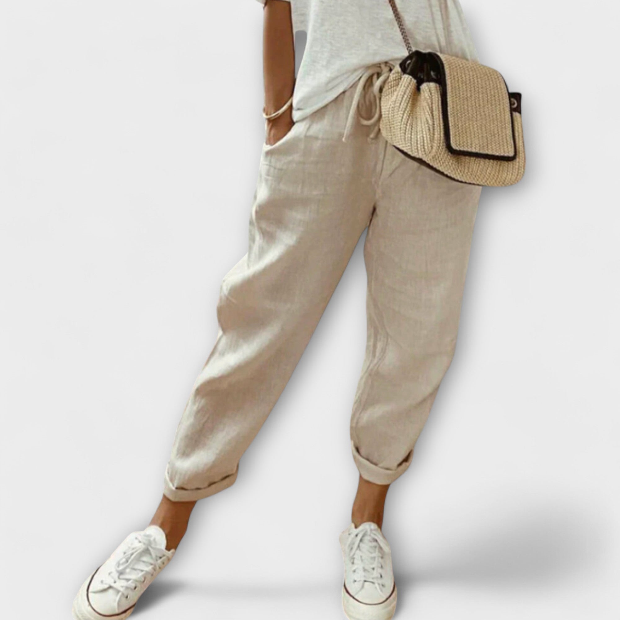 Bella | Pantaloni in lino Eleganti e Rilassati