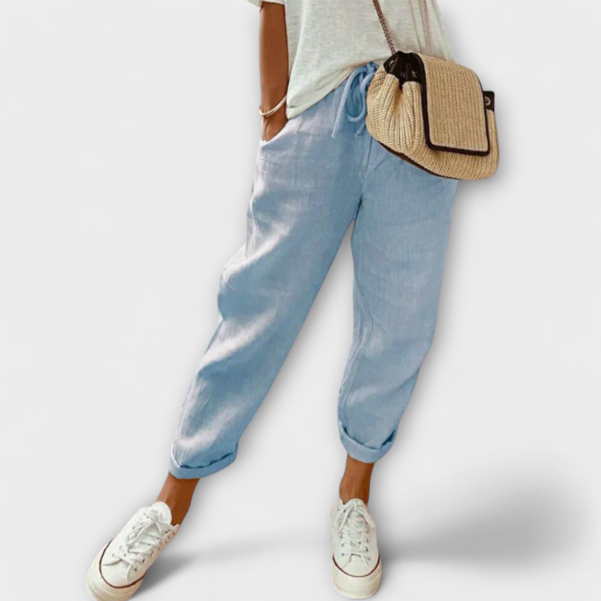 Bella | Pantaloni in lino Eleganti e Rilassati