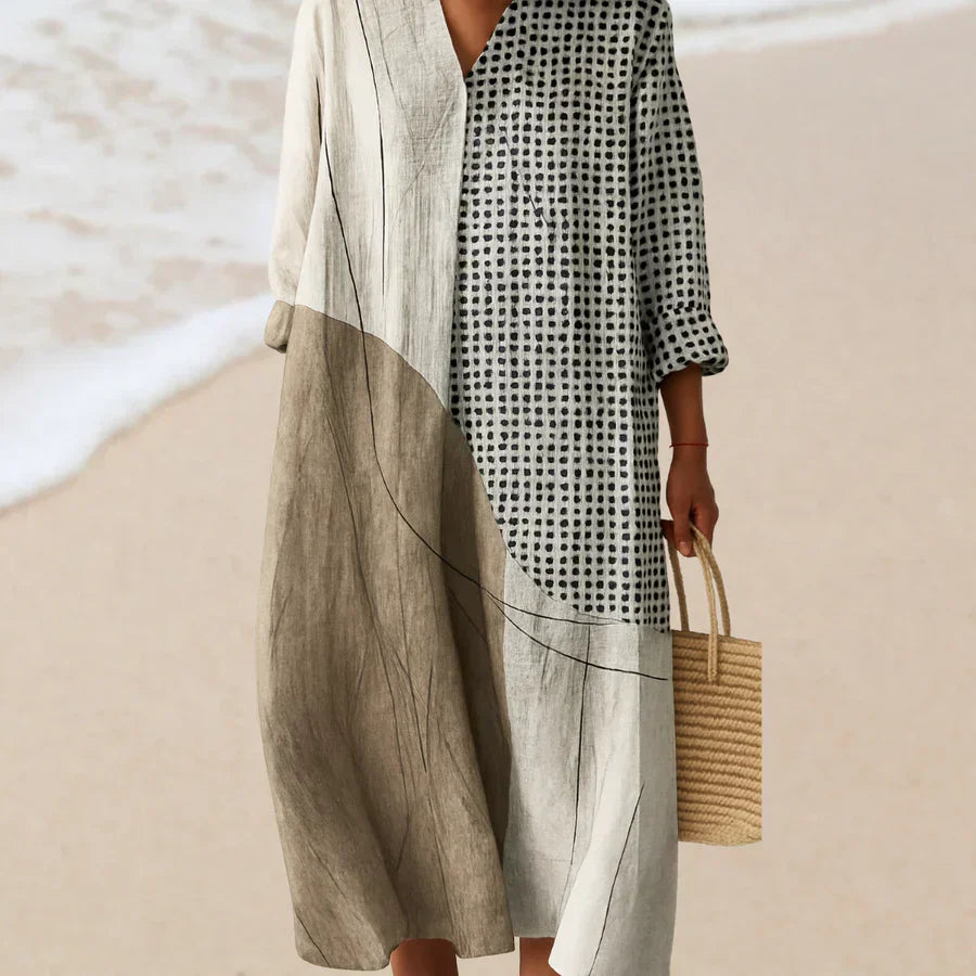 ELARA™ | ABITO AUTUNNALE ISPIRATO ALL'ARTE