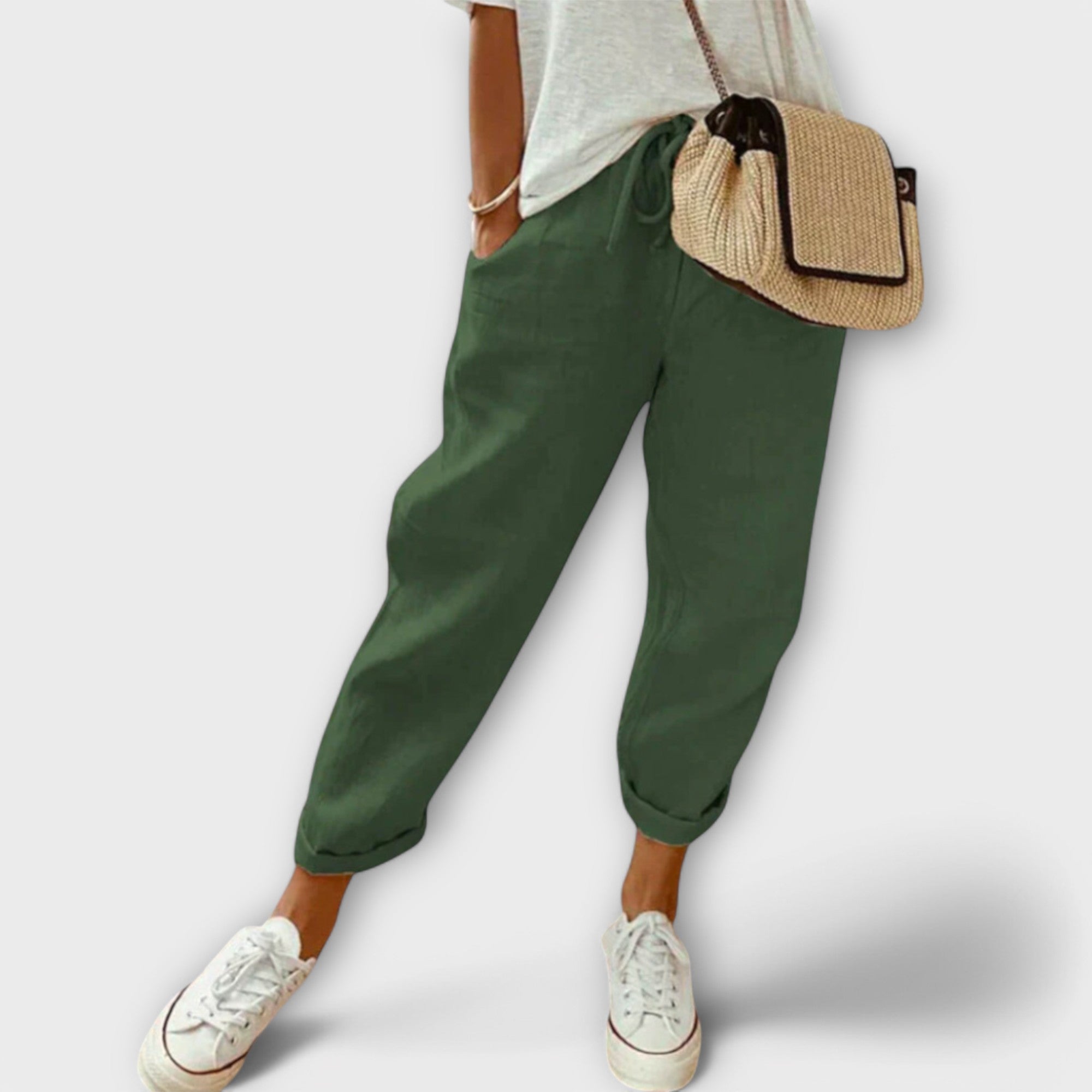 Bella | Pantaloni in lino Eleganti e Rilassati