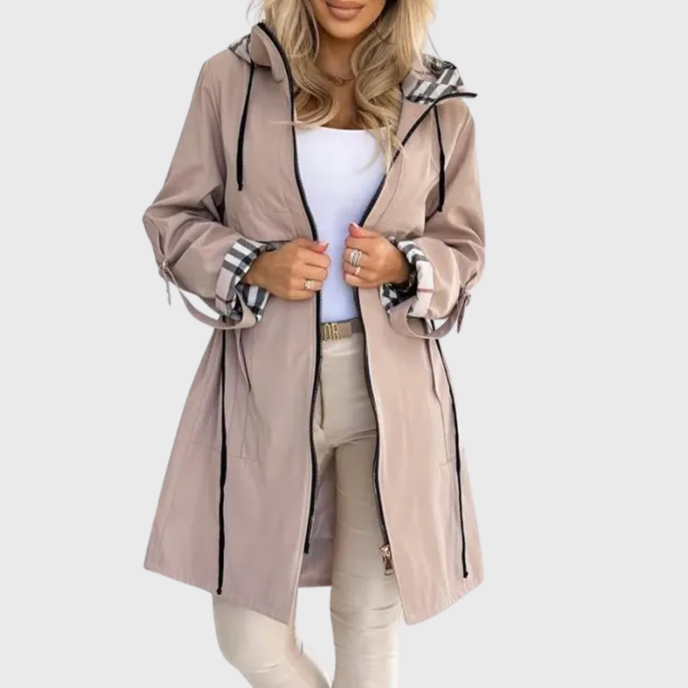 LORETTA | GIACCA CON ZIP FRONTALE