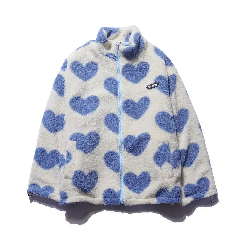 FIONA | GIACCA REVERSIBILE CUORI