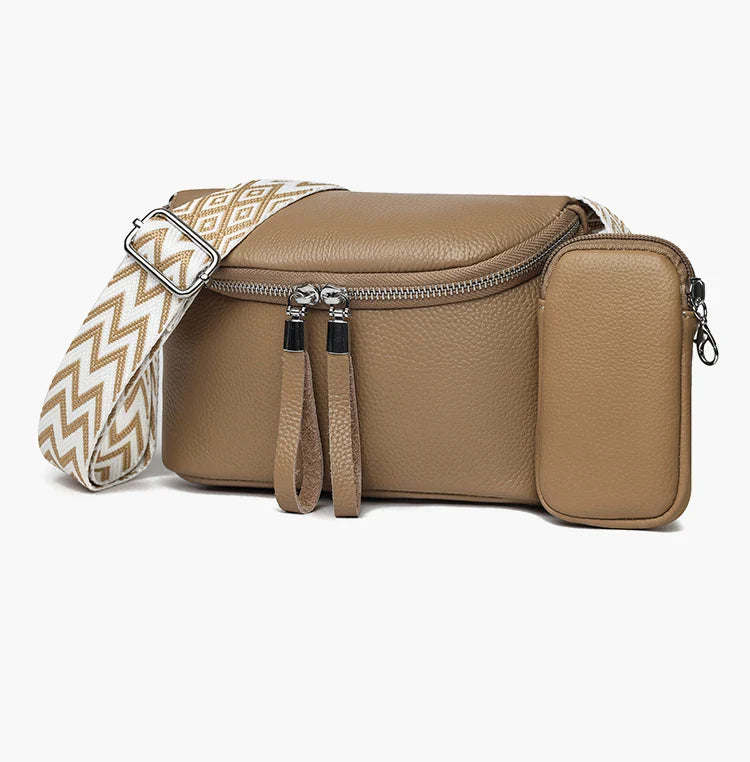 Nina | Borsa a Spalla in Pelle Raffinata