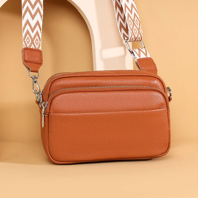 Talia | Borsa a Spalla in Pelle Raffinata